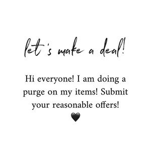 submit me an offer!